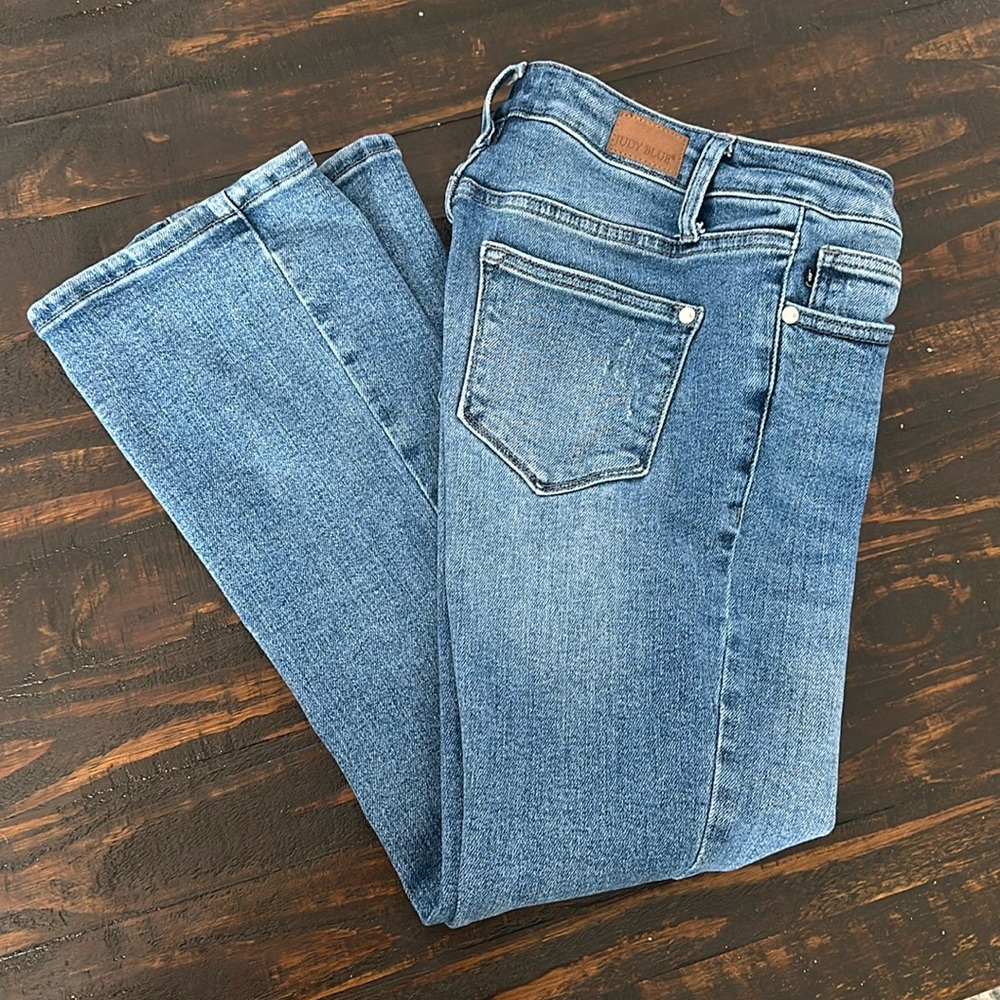 Judy Blue Cropped, Bootcut Sz 3/26, High Waist